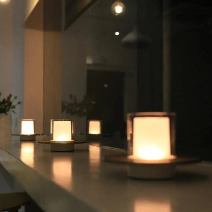Candle-Inspired Portable Lamp